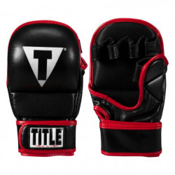Title Perform Safe Spar Glove 2.0 Black/Red