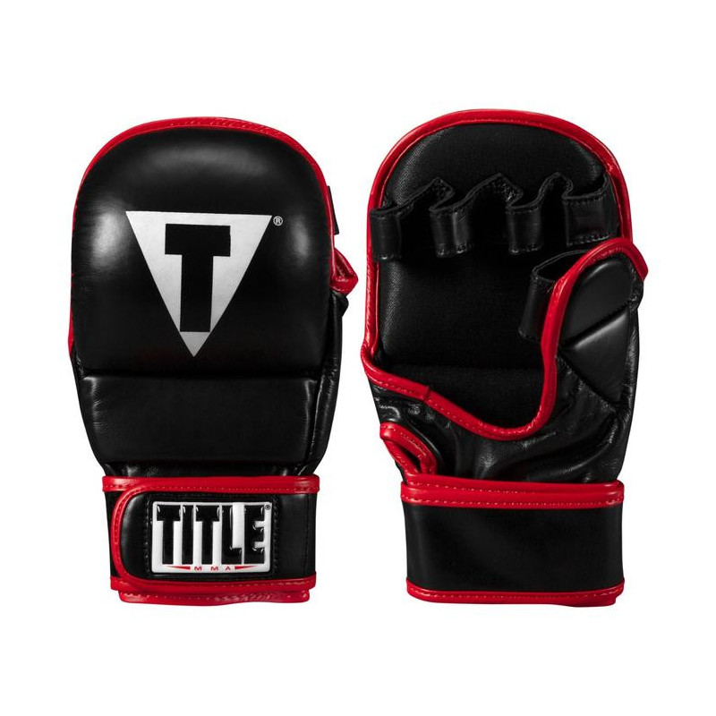 Title Perform Safe Spar Glove 2.0 Black/Red