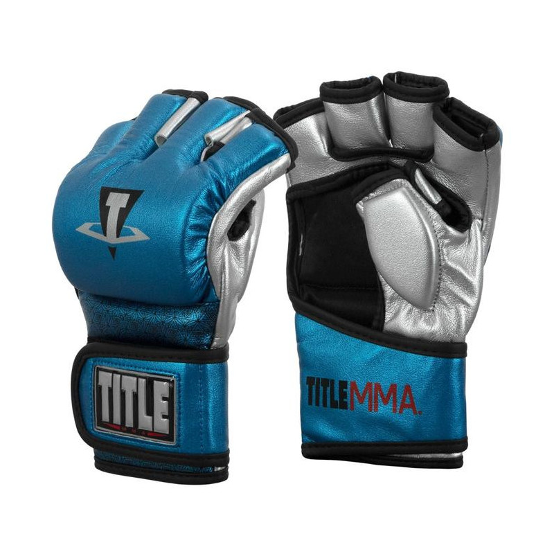 Title MMA Menace Metallic Training Gloves