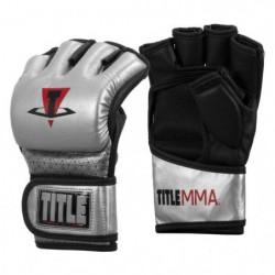 Title MMA Menace Metallic Training Gloves