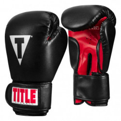 Title Classic Boxing Gloves Black/Red