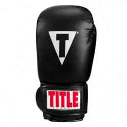 Title Classic Boxing Gloves Black/Red