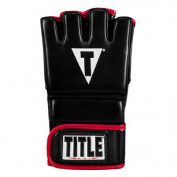 Title MMA Perform Hybrid Sparring Gloves 2.0 Black/Red