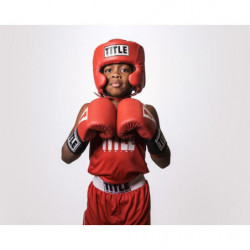 Title USA Boxing Competition Headgear w/Cheeks