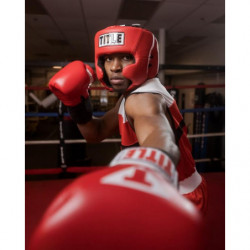 Title USA Boxing Competition Headgear w/Cheeks