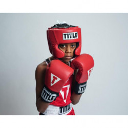 Title USA Boxing Competition Headgear w/Cheeks