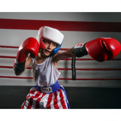 Title USA Boxing Competition Headgear w/Cheeks