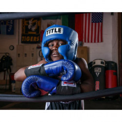 Title USA Boxing Competition Headgear w/Cheeks