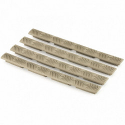 ERGO WedgeLok M-LOK Rail Cover 4Pk