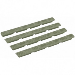 ERGO WedgeLok M-LOK Rail Cover 4Pk