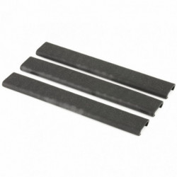 ERGO Textured Slim 18-Slot Rail Cover 3Pk