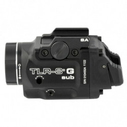 Streamlight TLR-8G Sub White LED w/Laser 500 Lm