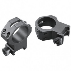 Weaver 4-Hole Tactical Ring Black Matte