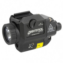 Nightstick Compact Weapon-Mounted Light w/Green Laser