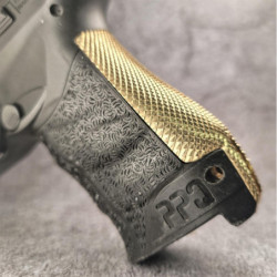 Taylor Freelance Walther PDP/PPQ Death Grip Backstrap - Compact - Brass