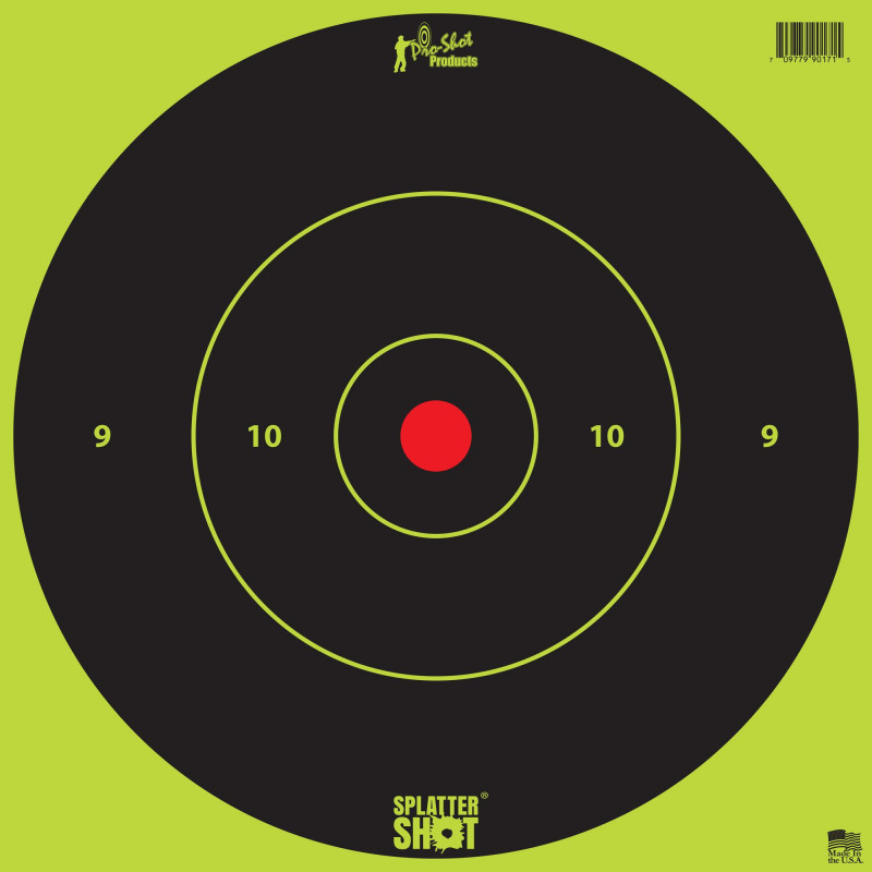 Pro-Shot Splatter Shot 12" Bullseye 5Pk