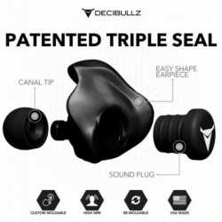 Decibullz Custom Molded Earplugs