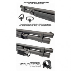 GG&G Remington 870 Quick Detach Sling And Flashlight Mount Split Version