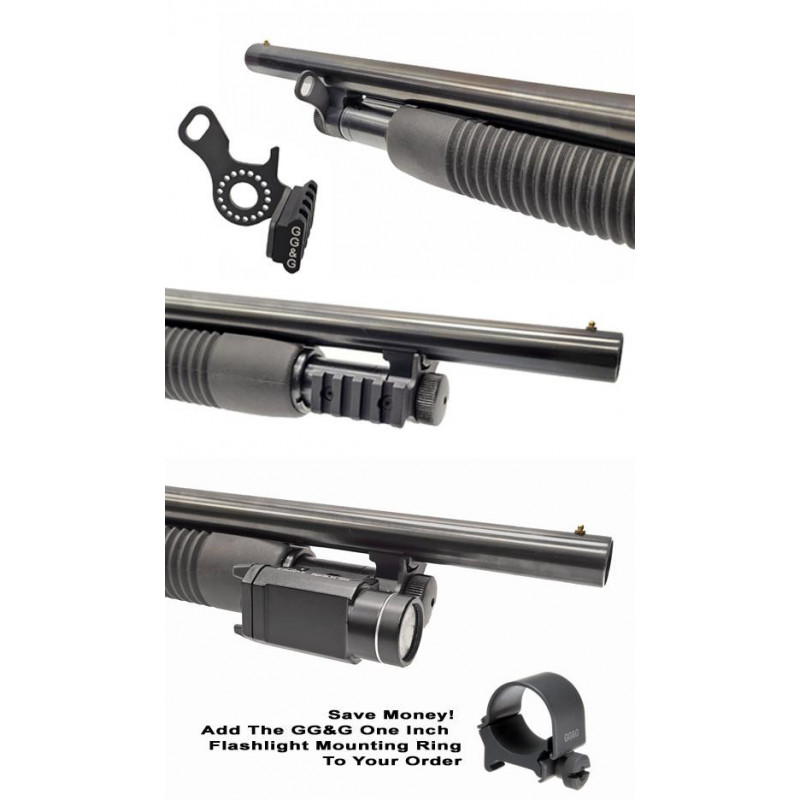 GG&G Mossberg 500 Sling and Flashlight Mount Split Version