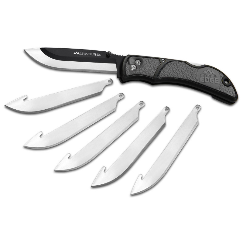 Outdoor Edge Razor EDC Lite 3.5" Blade Replaceable Blade Carry Knife