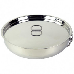 Pathfinder Folding Skillet and Lid Stainless Steel
