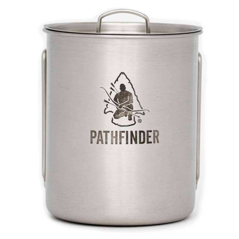 Pathfinder Cup And Lid Set Stainless Steel