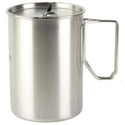 Pathfinder Cup And Lid Set Stainless Steel