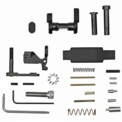 Armaspec Lower Parts Kit Stainless Steel 223 Rem/556 Black
