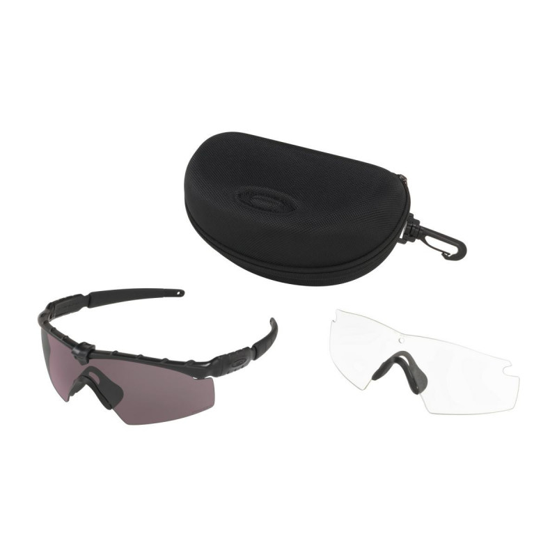 Oakley Ballistic M-Frame2.0 Black w/Grey/Clear Lenses