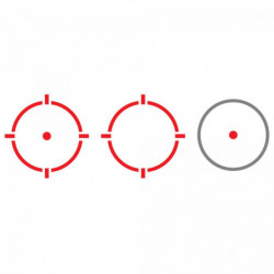 Holosun Dual Red Reticle Rheostat Dial