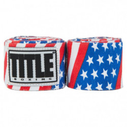 Title Boxing Print Hand Wraps 180"