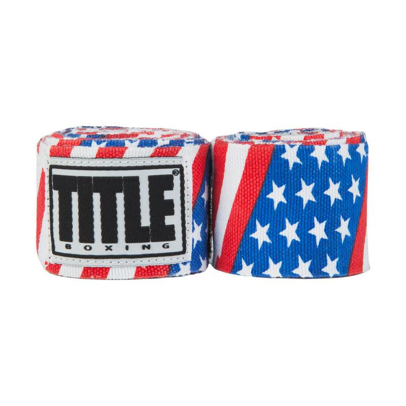 Title Boxing Print Hand Wraps 180"