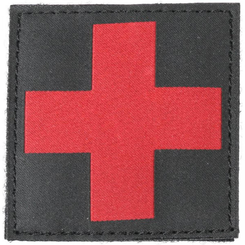 Blackhawk Redcross ID Patch Black