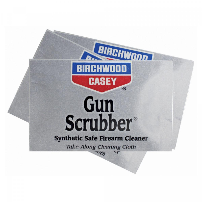 Birchwood Casey Gun Scrubber Take Along 12 Wipes