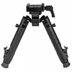 Warne Scope Arca Rail Precision Bipod Black