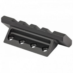 Warne Precision Mount 90 Degree Accessories Rail Black