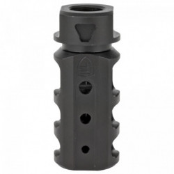 Fortis AR-15 RED Muzzle Brake 5.56 MOD2 Black