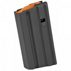 Magazine ASC AR 223Rem 20Rd Stainless Steel Black w/Orange