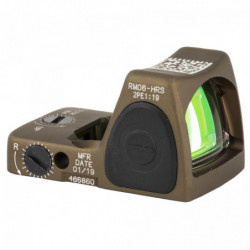 Trijicon RMR Hard Anodized Adjustable 3.25 MOA Coyote Brown