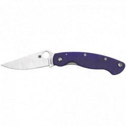 Spyderco Military Model G10 Dark Blue