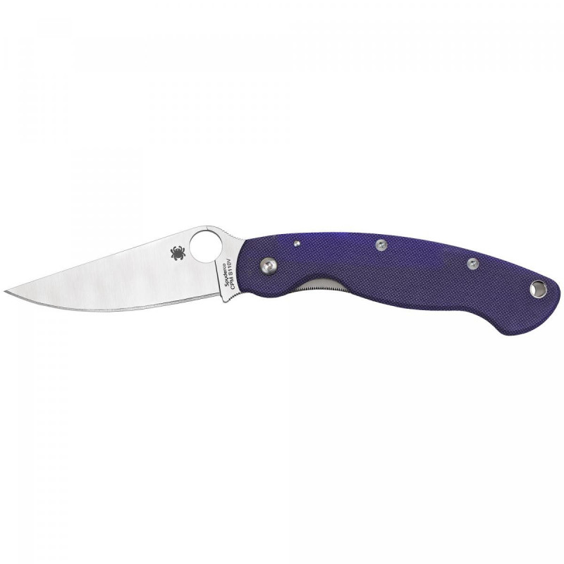 Spyderco Military Model G10 Dark Blue