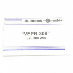 Manual Booklet for Vepr .308 Win Molot-Oruzhie