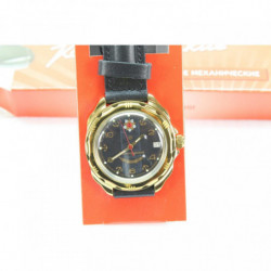 Commanders Watch. Navy. Black