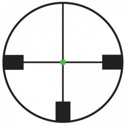 Trijicon AccuPoint 1-6x24 German 4 Crosshair Dot w/Green