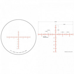 Trijicon Tenmile 5-50x56 ELR MOA Long Range w/Red/Green