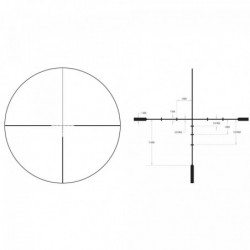 Trijicon Huron 3-9x40 BDC Hunter Holds