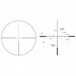 Trijicon Huron 2.5-10x40 BDC Hunter Holds