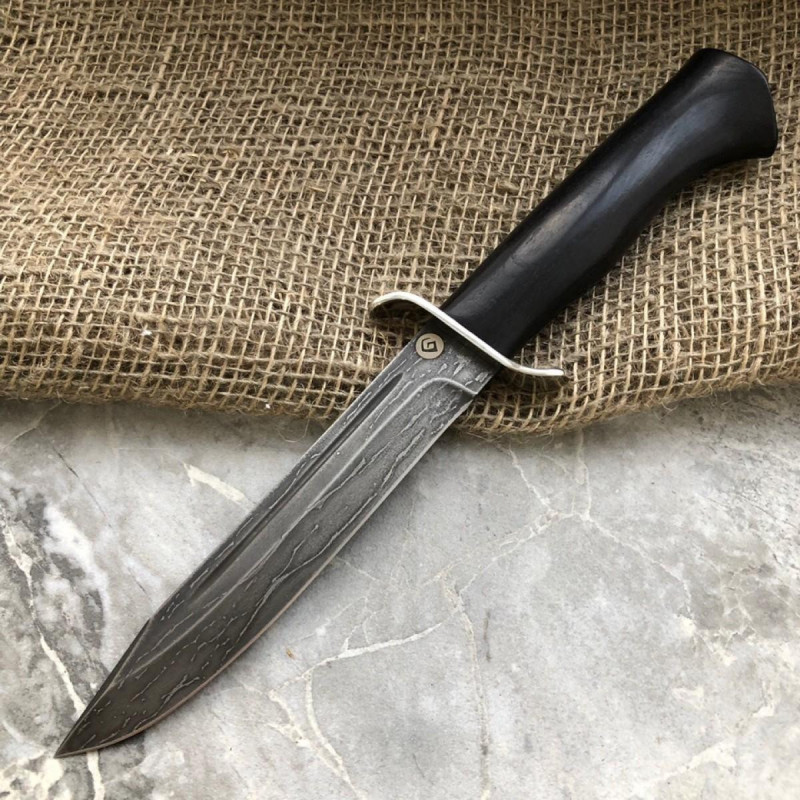 Baranov Bulat Knife T002-NR40 Stabilized hornbeam.