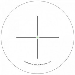 Trijicon Credo HX 4-16x50 Second Focal Plane w/Green Standard Duplex