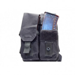 AK Double Magazine Drop Leg Pouch Black